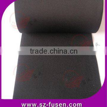 Hot sales 100% nylon black soft loop fabric