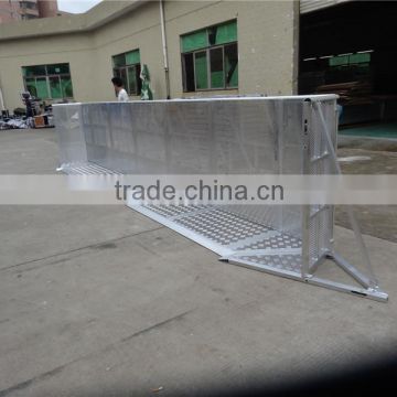 crowd barrier for concert metal barrier / stage barrier/queue rope barrier