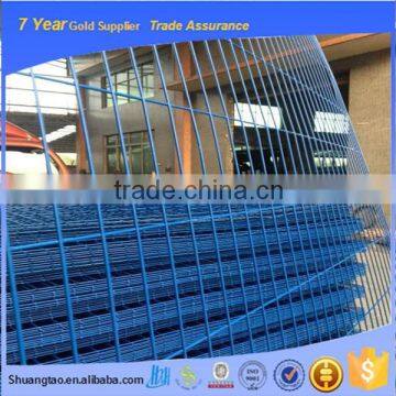 Top selling metal iron welded mesh fence, outdoor metal fence, cheap metal fencing