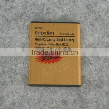 High Capacity battery for Samsung Galaxy NOTE/NOTE1 I9220 ,3.7V 3030mAh, made in China