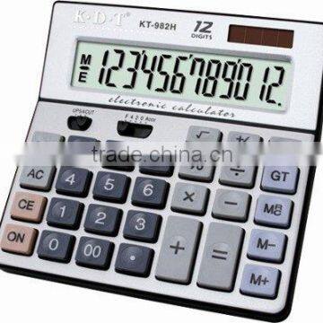 12 digits desktop calculator IT keyboard KT-982H