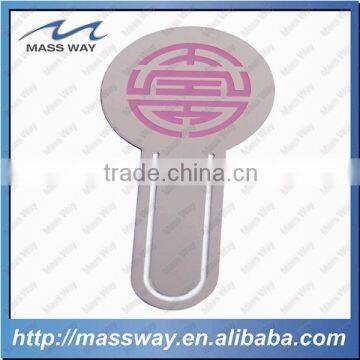 Customized Souvenir Etched Engraved Enaml Custom Bookmark photo-2