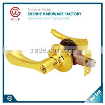 zinc alloy lever lock lever door handle with adjustable door latch