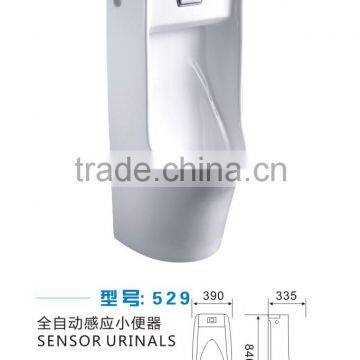 China factory direct whole man's ceramic sensor operated urinal