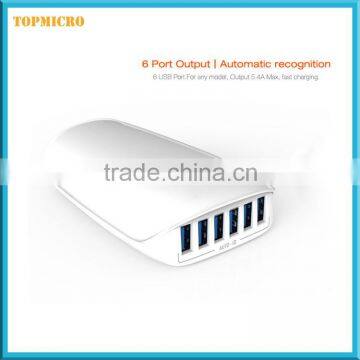 New 6 USB Ports EU US UK AU Type Fast Charging Mobile Portable Battery Charger photo-2