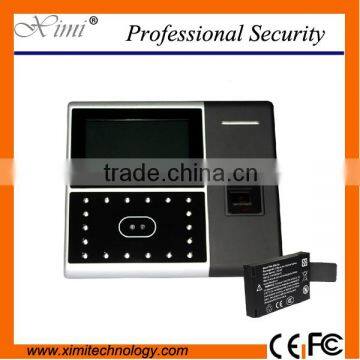 Time attendance and access control terminal adopts latest 600 platform with Face 7.0 algorithm and large capacity memory