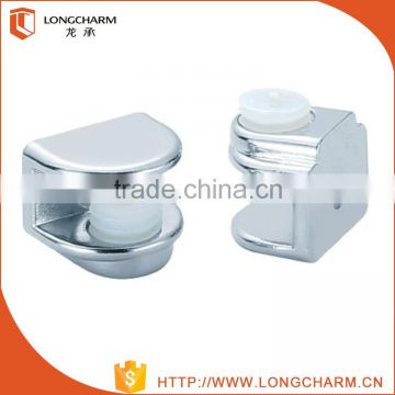 zinc alloy cabinet glass clips glass holding clips