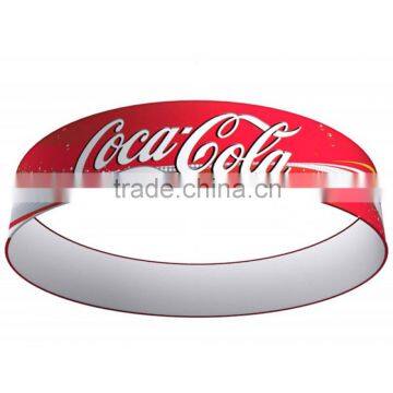 20ft Ceiling Banner Display Trade Show Circle Hanging Sign (Single Sided Graphic) photo-4