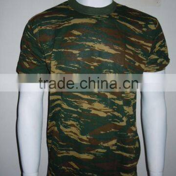 Camouflage Short Sleeve T-Shirt Greek Camo