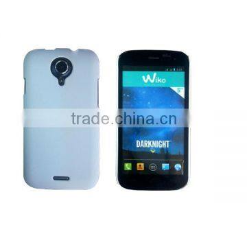 for wiko darknigt high quality white rubber painting case factory price