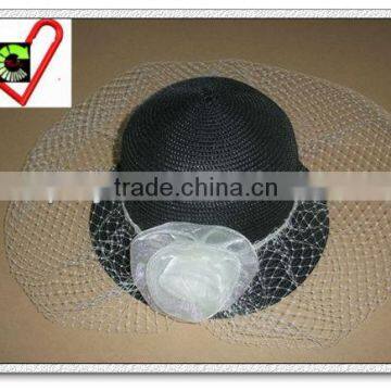 New Trendy Wool Hats With Mesh for Women photo-4