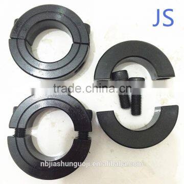 Double split shaft locking collars,Two-Piece Clamp-On Shaft Collars