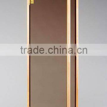 Superior Sauna Glass Doors with hemlock frame(KD-7001)