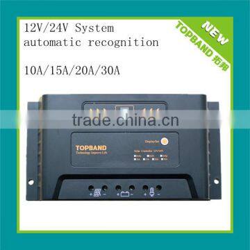 High quality solar charger controlle 12V/24V 10A for solar system