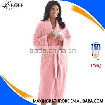 OEM Factory Sexy See Through 100% Polyester Bathrobe Sleepwear for Women photo-2