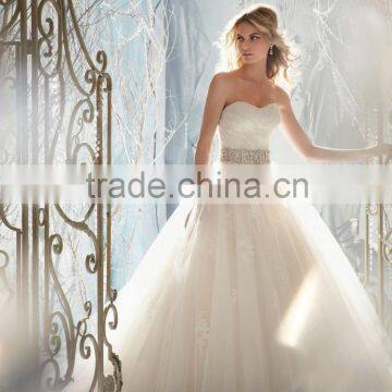 (MY1959) MARRY YOU Elgant Detachable Straps Sweetheart Ball Gown Wedding Dresses 2015