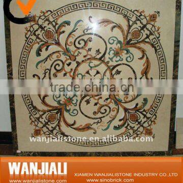 Marble Floor Medallion Pattern