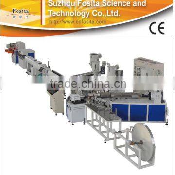 hot selling overlap welding plastic-aluminum-plastic compound pipe production line