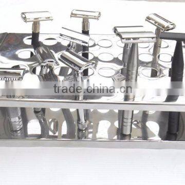 Safety Razors Knurled Handle Chrome Safety Razor Razors photo-3