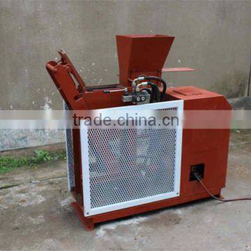 HR1-25 Compressed Earth Blocks Machines Eco Interlocking Brick Making Machine Manual Hydraulic Press Machinery photo-3