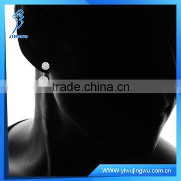 Sterling Silver Front and Back Fashion Earrings 2016 photo-6