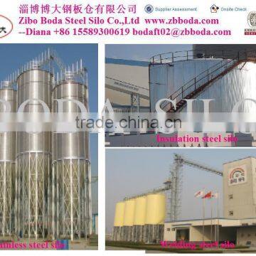 Stainless Hopper Bottom Grain Steel Silos photo-2