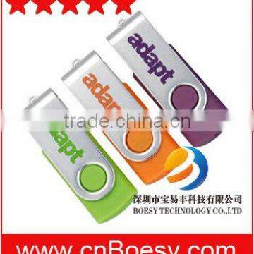 Popular OEM twister USB stick ,Promo gift USB flash memory stick.