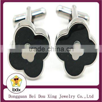 Comic Superheroes Cuff Links Silver flower Jewelry Accessories Cufflinks