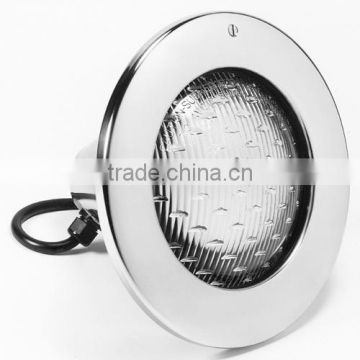 machine-polished stainless steel design underwater pool light