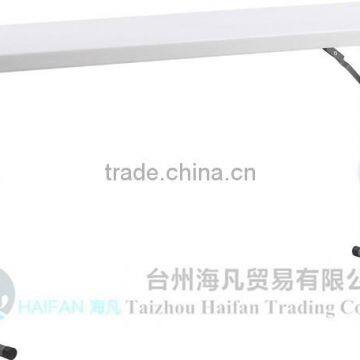 Hot Sell PE 183cm Office White Meeting Table/special Conference Table for Study With Removable Legs photo-2