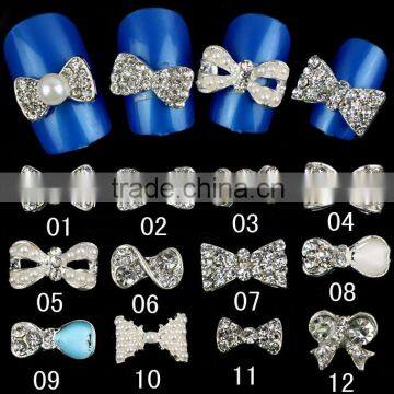 2016 New Fashion Butterfly Opoola Nail Art Decoration 3D Nail Art Metal Stud