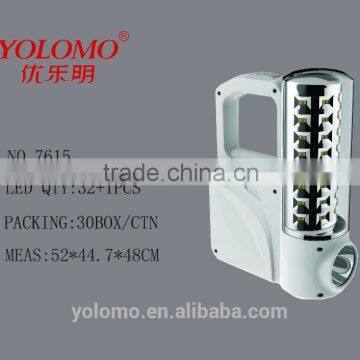 Emergency Lamp Solar Interface Rechargeable Emergency Light With Torch photo-2