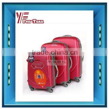 2015 China Big Smile 20"+24"+28"abs Luggage Bag Trolley/smilling Luggage Set/trolley Luggage
