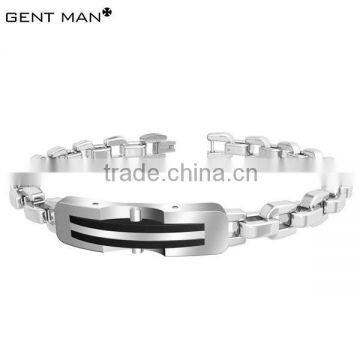 Hot jewelry trends 2016 China wholesale 316L stainless steel bracelet for girls link chain bracelets