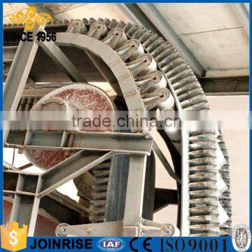 Heavy material corrugated sidewall rubber belt conveyor for quarry