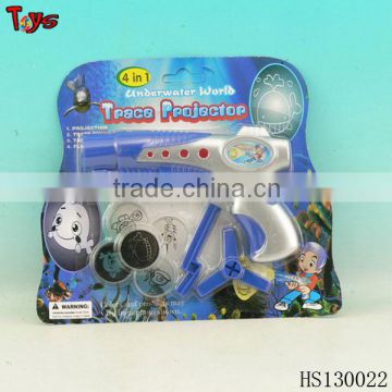 Gun shape star light projector toy