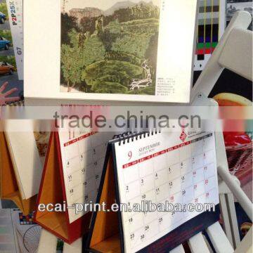 Desk calendar printing company in Beijing China/Advertising printing