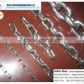 Welded Din763 Marine Link Chain Or Anchor Chain