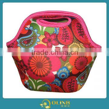 custom neoprene picnic bag,neoprene thermos picnic bag with shoulder straps