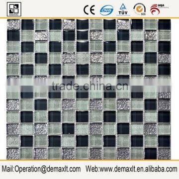 Crystal Mosaic Glass and Stone Mosaic China Crystal Mosaic