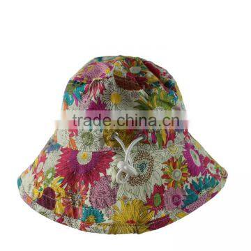 Colorful Funny Tie Try Blank Floral Custom Bucket Hat