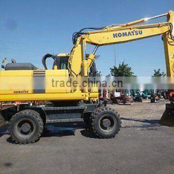 USED MACHINERIES - KOMATSU PW 180 MOBILE EXCAVATOR (6958)