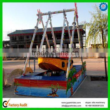 FRP& steel pirate ship playground park viking ship rides