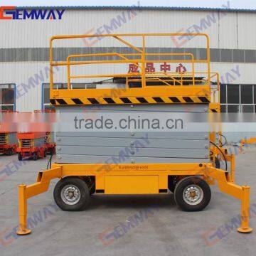 12m Electric mobile hydraulic scissor lift table for sale