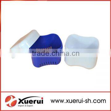 Plastic dental container box denture box