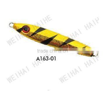 fish looking slow vertical lead jig