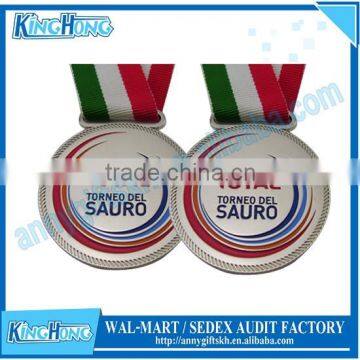 Various Shape Custom Make Metal Sport Gold Medal With Ribbon photo-3
