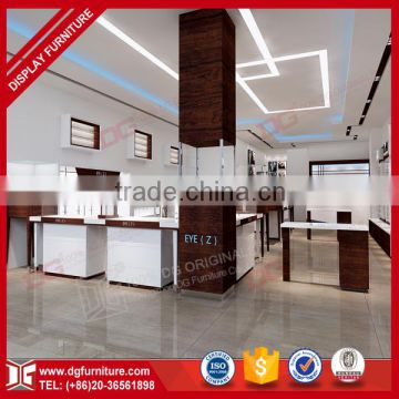 High end furniture with professional optical shop interior design