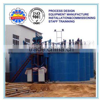 Popular in South africa Tanzania copper ore Oxide ore leaching tank for mineral processing agitation leaching tank