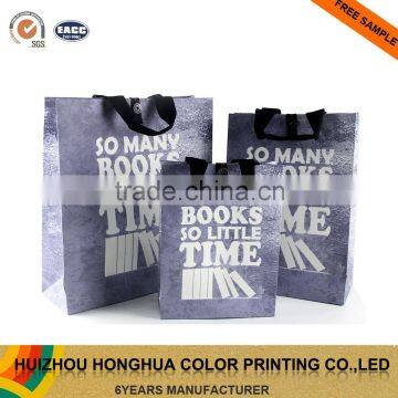 Fancy Paper Gift Bag Paper Decorative Packaging Bags With Cotton Rope